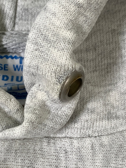 【中古品】【メンズ】 CHAMPION チャンピオン REVERSE WEAVE 目無し LS HOODED リバースウィーブ ロングスリーブ フーデッド パーカー フーディ 146-260728-hu-30-min サイズ：M カラー：ライトグレー 万代Net店