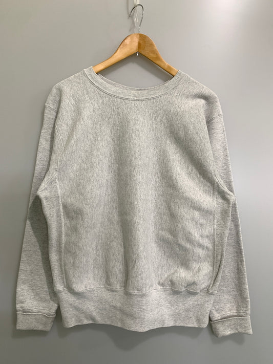 【中古品】【メンズ】 THE GAME ザ ゲーム 90S LS SWEAT SHIRT 90年代 ロングスリーブ スウェット シャツ 長袖 トレーナー 146-260728-hu-19-min サイズ：S カラー：ライトグレー 万代Net店