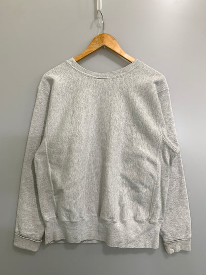 【中古品】【メンズ】 THE GAME ザ ゲーム 90S LS SWEAT SHIRT 90年代 ロングスリーブ スウェット シャツ 長袖 トレーナー 146-260728-hu-19-min サイズ：S カラー：ライトグレー 万代Net店