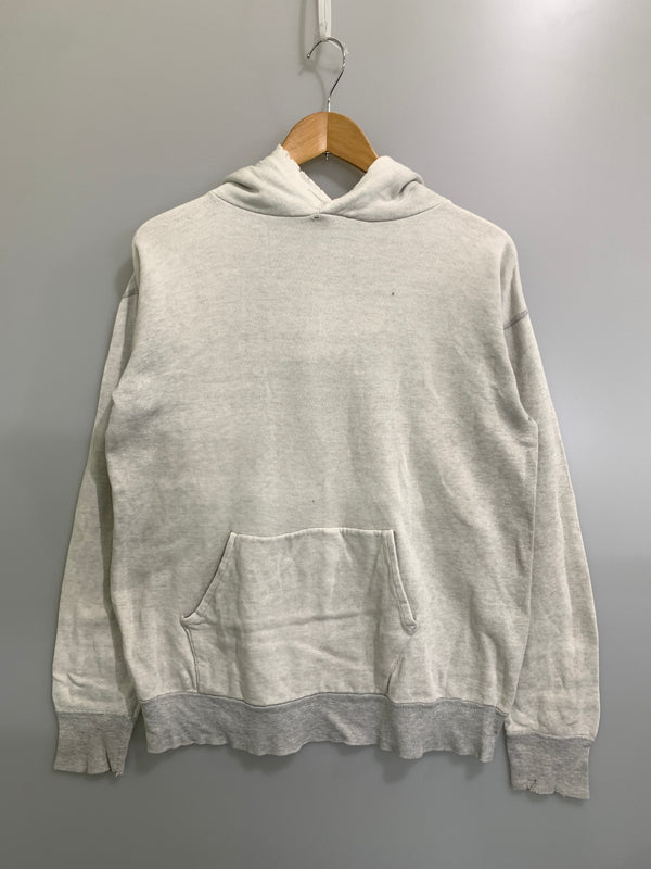 【現状渡し品】【メンズ】 VINTAGE ヴィンテージ 2TONE LS HOODED ツートーン ロングスリーブ フーデッド パーカー フーディ 146-260728-hu-12-min サイズ：タグなしのため不明 カラー：ライトグレー系 万代Net店