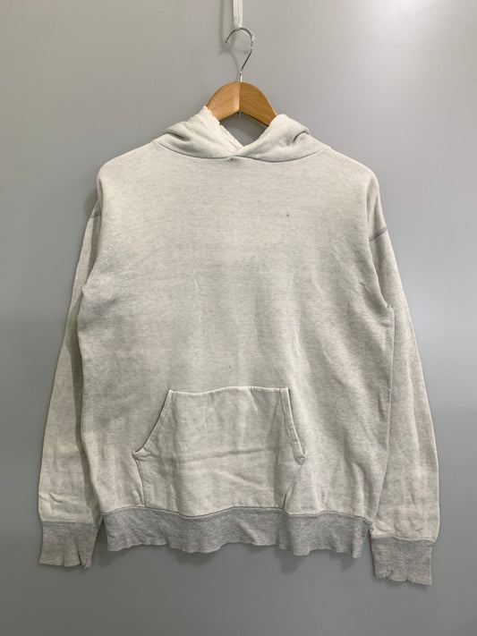 【現状渡し品】【メンズ】 VINTAGE ヴィンテージ 2TONE LS HOODED ツートーン ロングスリーブ フーデッド パーカー フーディ 146-260728-hu-12-min サイズ：タグなしのため不明 カラー：ライトグレー系 万代Net店