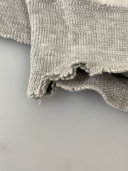 【現状渡し品】【メンズ】 VINTAGE ヴィンテージ 2TONE LS HOODED ツートーン ロングスリーブ フーデッド パーカー フーディ 146-260728-hu-12-min サイズ：タグなしのため不明 カラー：ライトグレー系 万代Net店