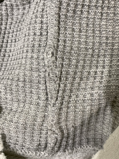 【現状渡し品】【メンズ】 VINTAGE ヴィンテージ 2TONE LS HOODED ツートーン ロングスリーブ フーデッド パーカー フーディ 146-260728-hu-12-min サイズ：タグなしのため不明 カラー：ライトグレー系 万代Net店