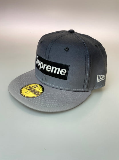 【中古品】【メンズ】 SUPREME シュプリーム ×NEW ERA ニューエラ 23SS GRADIENT BOX LOGO CAP キャップ 帽子 185-260729-AS-67-min サイズ：7 3/4 61.5cm カラー：グレー 万代Net店
