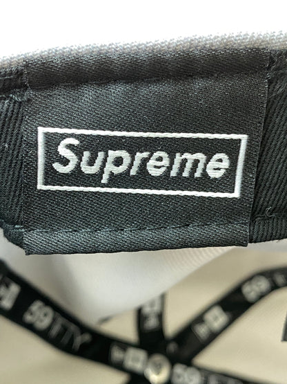 【中古品】【メンズ】 SUPREME シュプリーム ×NEW ERA ニューエラ 23SS GRADIENT BOX LOGO CAP キャップ 帽子 185-260729-AS-67-min サイズ：7 3/4 61.5cm カラー：グレー 万代Net店