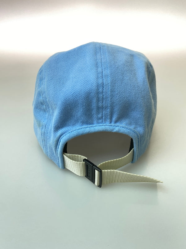 【中古品】【メンズ】 SUPREME シュプリーム 23SS SUEDE VISOR CAMP CAP キャップ 帽子 185-260729-AS-69-min カラー：ライトブルー 万代Net店