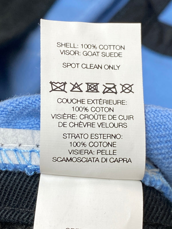 【中古品】【メンズ】 SUPREME シュプリーム 23SS SUEDE VISOR CAMP CAP キャップ 帽子 185-260729-AS-69-min カラー：ライトブルー 万代Net店