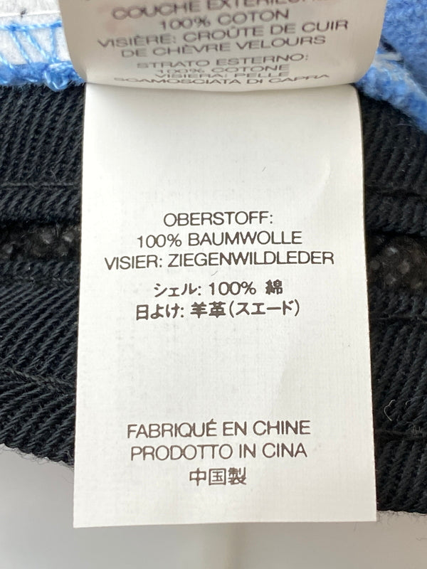 【中古品】【メンズ】 SUPREME シュプリーム 23SS SUEDE VISOR CAMP CAP キャップ 帽子 185-260729-AS-69-min カラー：ライトブルー 万代Net店
