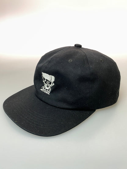 【中古品】【メンズ】 CHALLENGER チャレンジャー × NEIGHBORHOOD ネイバーフッド 21AW SKULL CAP キャップ 帽子 185-260729-AS-71-min カラー：ブラック 万代Net店