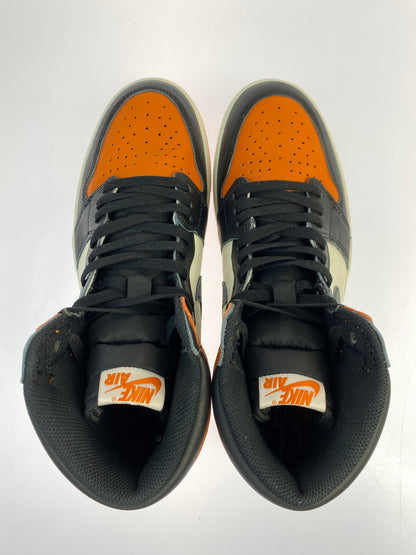 【中古品】【メンズ】 NIKE ナイキ DZ5485-008 AIR JORDAN 1 RETRO HIGH OG 靴 シューズ スニーカー 160-260729-AS-78-min サイズ：28.5cm カラー：BLACK/BLACK-SAIL-STARFISH 万代Net店