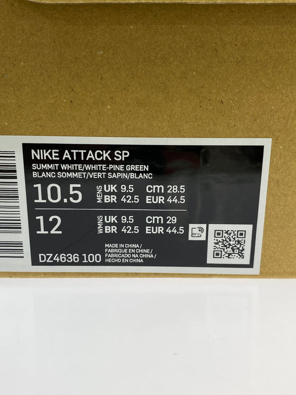【中古美品】【メンズ】 NIKE ナイキ × SOCIAL STATUS ソーシャルステータス DZ4636-100 ATTACK 靴 シューズ スニーカー 160-260729-AS-79-min サイズ：28.5cm カラー：SUMMIT WHITE/WHITE-PINK GREEN 万代Net店