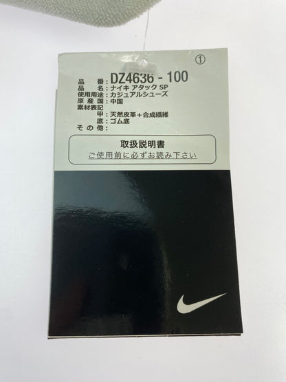 【中古美品】【メンズ】 NIKE ナイキ × SOCIAL STATUS ソーシャルステータス DZ4636-100 ATTACK 靴 シューズ スニーカー 160-260729-AS-79-min サイズ：28.5cm カラー：SUMMIT WHITE/WHITE-PINK GREEN 万代Net店