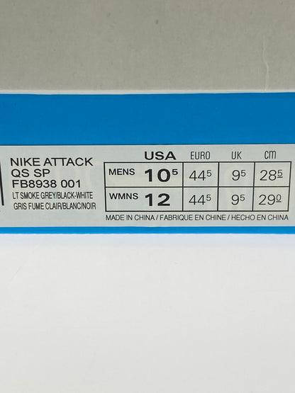 【中古品】【メンズ】 NIKE ナイキ FB8938-001 ATTACK QS SP 靴 シューズ スニーカー 160-260729-AS-83-min サイズ：28.5cm カラー：LT SMOKE GREY/BLACK-WHITE 万代Net店