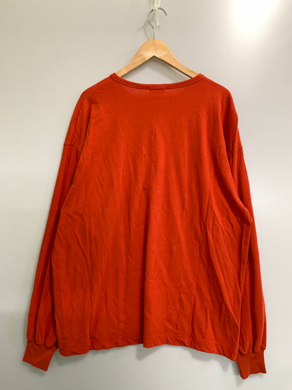 【中古品】【メンズ】 ULTERIOR アルテリア ULCS90-KA202 ツイステッドソフト 天竺 ヘンリーネック 長袖Tシャツ ロングスリーブ 140-260729-AS-16-min サイズ：4 カラー：オレンジ 万代Net店