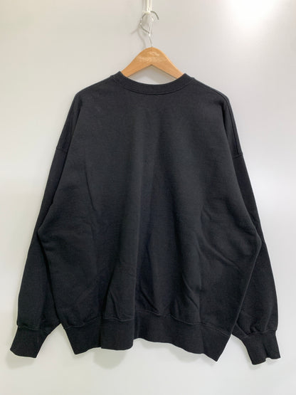 【中古品】【メンズ】 FRESH SERVICE フレッシュサービス ×ACTUAL SOURCE アクチュアルソース FSW-23-SW-228AS CREW NECK SWEAT スウェット トレーナー 140-260729-AS-18-min サイズ：L カラー：ブラック 万代Net店