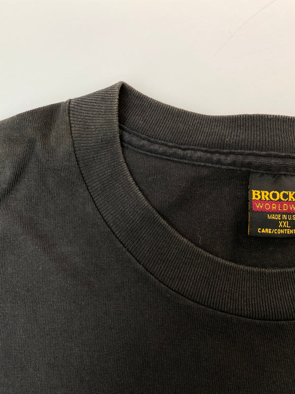 【現状渡し品】【メンズ】 THE ROLLING STONES ローリングストーンズ 90's VOODOO LOUNGE WORLD TOUR 94-95 TEE 90年代 ショートスリーブTシャツ 半袖Tシャツ トップス 146-260731-yn-03-min サイズ：XXL カラー：ブラック 万代Net店