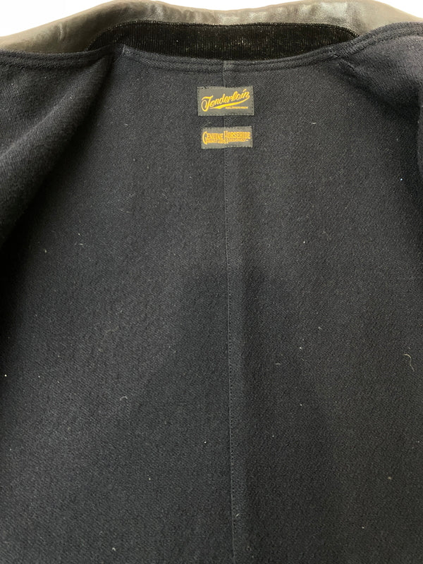 【中古品】【メンズ】 TENDERLOIN テンダーロイン GENUINE HORSEHIDE CAR COAT カーコート アウター 142-260731-yn-11-min サイズ：M カラー：ダークブラウン 万代Net店