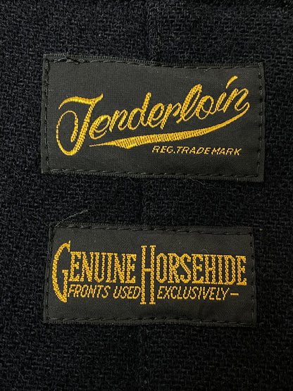 【中古品】【メンズ】 TENDERLOIN テンダーロイン GENUINE HORSEHIDE CAR COAT カーコート アウター 142-260731-yn-11-min サイズ：M カラー：ダークブラウン 万代Net店