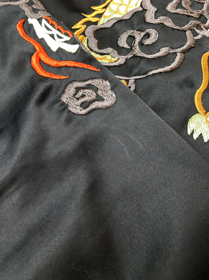【中古品】【メンズ】 AT LAST & CO. アットラスト SOUVENIR SHIRT JACKET 15周年 スーベニアシャツジャケット ライトアウター 145-260731-yn-04-min サイズ：40 カラー：ブラック 万代Net店
