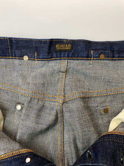 【中古品】【メンズ】 AT LAST & CO. アットラスト DENIM PANTS LOT 162 デニムパンツ ボトムス 156-260731-yn-09-min サイズ：W32 カラー：インディゴ 万代Net店