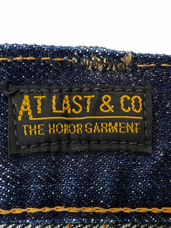 【中古品】【メンズ】 AT LAST & CO. アットラスト DENIM PANTS LOT 162 デニムパンツ ボトムス 156-260731-yn-09-min サイズ：W32 カラー：インディゴ 万代Net店