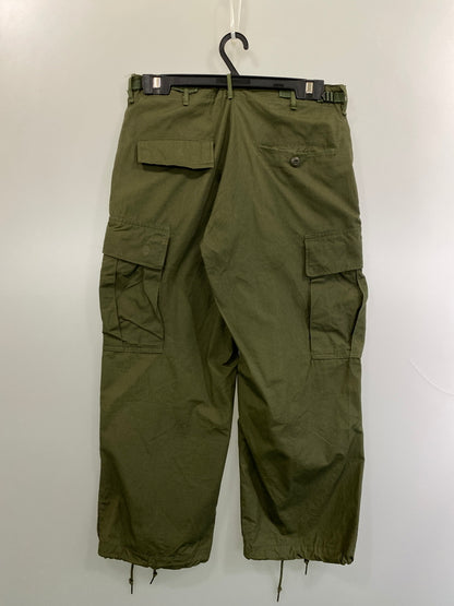 【中古品】【メンズ】 U.S.ARMY アメリカ陸軍 60's JUNGLE FATIGUE PANTS DSA100-68-C-2358 60年代 ジャングルファティーグパンツ ボトムス 157-260731-yn-10-min サイズ：LONG SMALL カラー：オリーブグリーン 万代Net店
