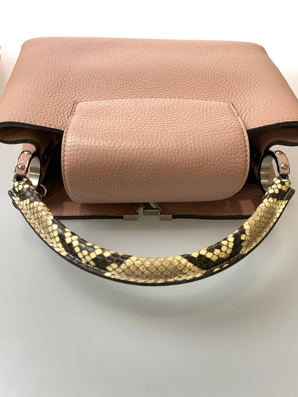 【中古品】【レディース】 LOUIS VUITTON ルイ・ヴィトン N92802 カプシーヌ MM ハンドバッグ カバン 179-260729-AS-49-min カラー：ピンクベージュ 万代Net店