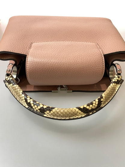【中古品】【レディース】 LOUIS VUITTON ルイ・ヴィトン N92802 カプシーヌ MM ハンドバッグ カバン 179-260729-AS-49-min カラー：ピンクベージュ 万代Net店