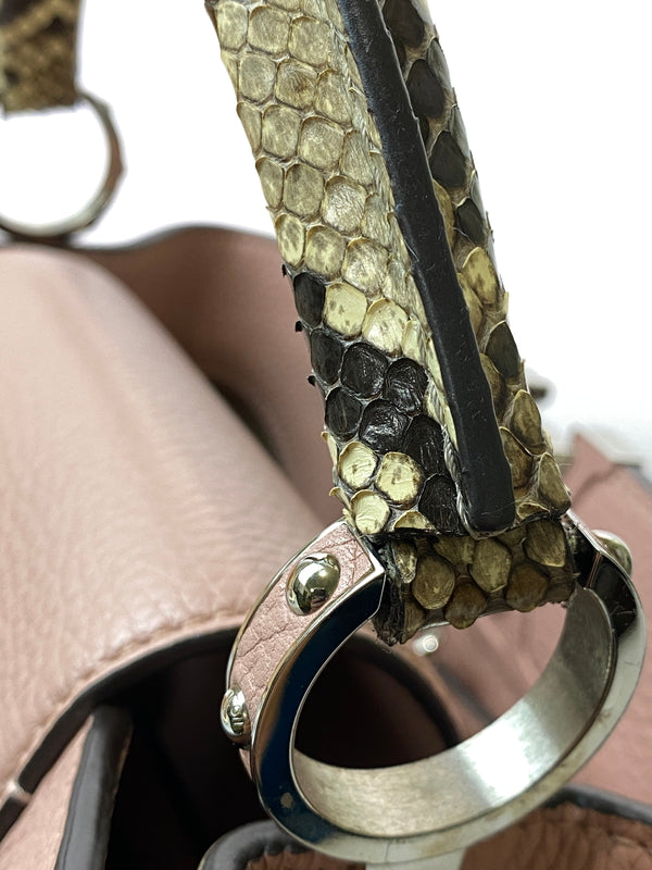 【中古品】【レディース】 LOUIS VUITTON ルイ・ヴィトン N92802 カプシーヌ MM ハンドバッグ カバン 179-260729-AS-49-min カラー：ピンクベージュ 万代Net店
