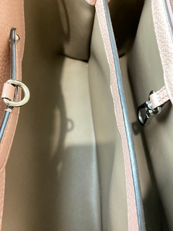 【中古品】【レディース】 LOUIS VUITTON ルイ・ヴィトン N92802 カプシーヌ MM ハンドバッグ カバン 179-260729-AS-49-min カラー：ピンクベージュ 万代Net店