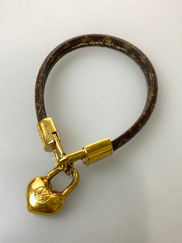【中古品】【レディース】 LOUIS VUITTON ルイ・ヴィトン N6451 ブラスレ クレイジーインロック ブレスレット アクセサリー 179-260729-AS-52-min カラー：モノグラム 万代Net店