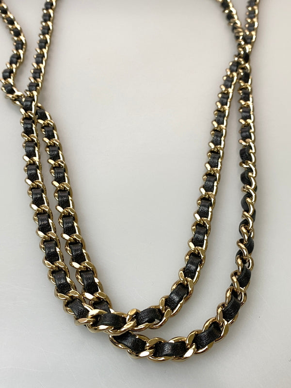 【中古品】【レディース】 CHANEL シャネル マトラッセ クラシック チェーンウォレット ショルダーバッグ カバン 180-260729-AS-48-min カラー：ブラック 万代Net店
