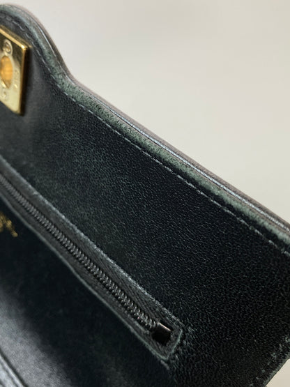 【中古品】【レディース】 CHANEL シャネル マトラッセ クラシック チェーンウォレット ショルダーバッグ カバン 180-260729-AS-48-min カラー：ブラック 万代Net店