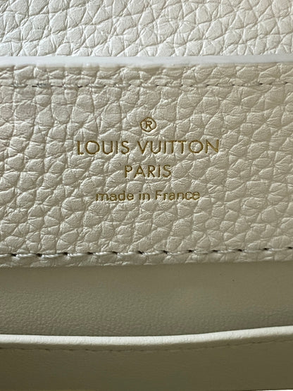 【中古品】【レディース】 LOUIS VUITTON ルイ・ヴィトン N98477 カプシーヌMINI トリヨン ハンドバッグ カバン 179-260729-AS-50-min カラー：ホワイト 万代Net店