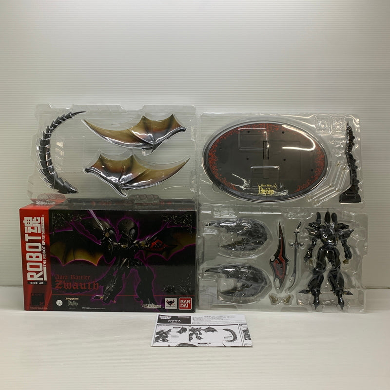 【現状渡し品】 ROBOT魂 ＜SIDE AB＞ ズワウス 「New Story of Aura Battler DUNBINE」 魂ウェブ商店限定 フィギュア バンダイ 057-260730-em-05-min 万代Net店