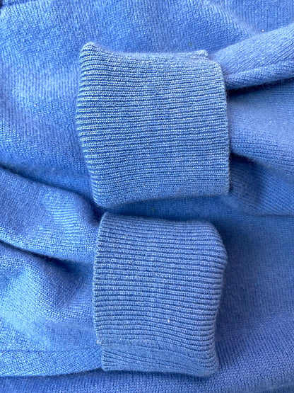 【中古品】【メンズ】 JUPIAN ジュピアン CASHMERE SWEATER カシミヤセーター トップス 140-260731-yn-33-min サイズ：L カラー：ライトブルー 万代Net店
