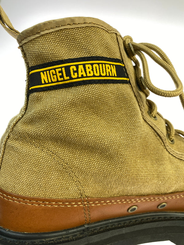 【中古品】【メンズ】 NIGEL CABOURN×CAT ナイジェルケーボン キャタピラー OMAHA BOOT 靴 シューズ ブーツ 164-260730-hu-19-min サイズ：27.5cm カラー：ブラウン系 万代Net店
