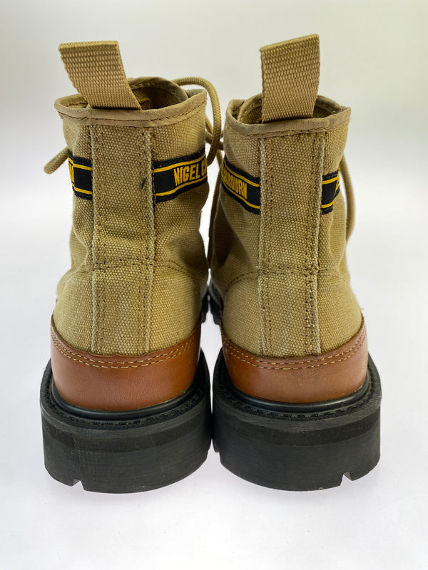 【中古品】【メンズ】 NIGEL CABOURN×CAT ナイジェルケーボン キャタピラー OMAHA BOOT 靴 シューズ ブーツ 164-260730-hu-19-min サイズ：27.5cm カラー：ブラウン系 万代Net店