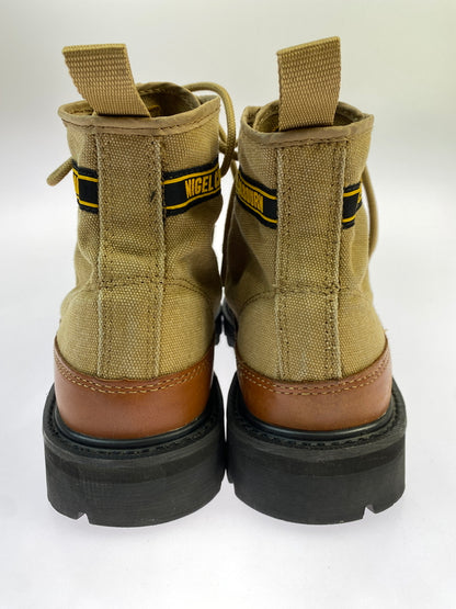 【中古品】【メンズ】 NIGEL CABOURN×CAT ナイジェルケーボン キャタピラー OMAHA BOOT 靴 シューズ ブーツ 164-260730-hu-19-min サイズ：27.5cm カラー：ブラウン系 万代Net店