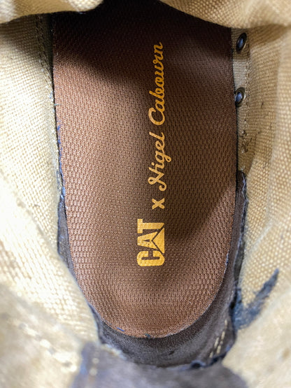 【中古品】【メンズ】 NIGEL CABOURN×CAT ナイジェルケーボン キャタピラー OMAHA BOOT 靴 シューズ ブーツ 164-260730-hu-19-min サイズ：27.5cm カラー：ブラウン系 万代Net店