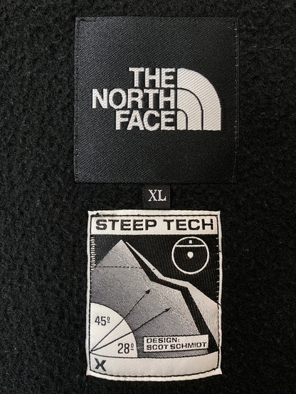 【中古品】【メンズ】 THE NORTH FACE ザノースフェイス STEEP TECH FLEECE JACKET NA62001 スティープテック フリースジャケット アウター 144-260731-yn-28-min サイズ：XL カラー：ブラック 万代Net店