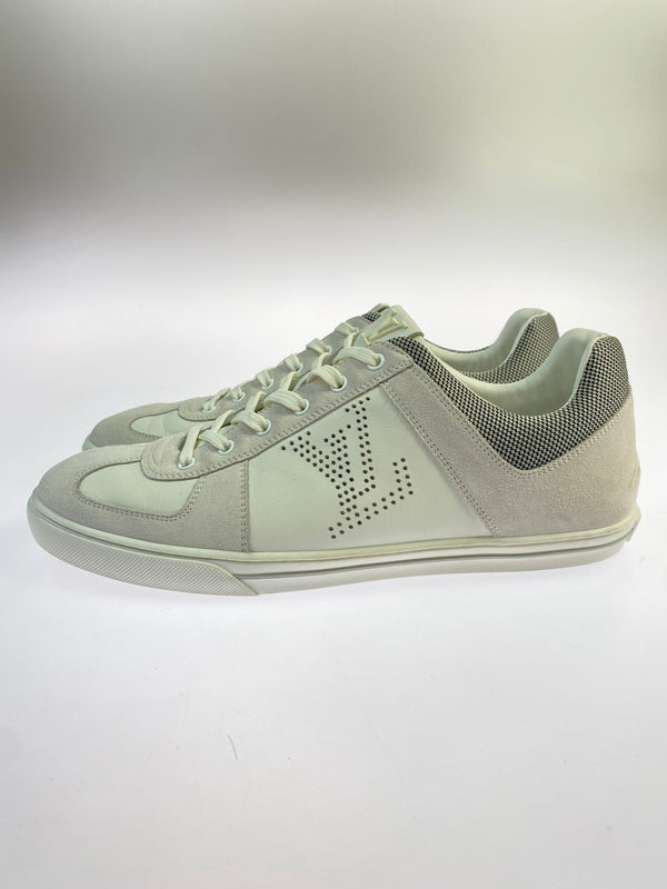 【中古品】【メンズ】 LOUIS VUITTON ルイ ヴィトン MS0122 リヴォリ ジャーマントレーナー 靴 シューズ スニーカー 162-260730-hu-22-min サイズ：8 1/2 カラー：ホワイト 万代Net店