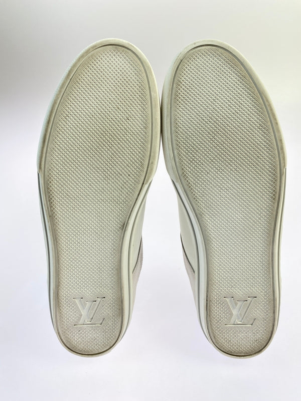 【中古品】【メンズ】 LOUIS VUITTON ルイ ヴィトン MS0122 リヴォリ ジャーマントレーナー 靴 シューズ スニーカー 162-260730-hu-22-min サイズ：8 1/2 カラー：ホワイト 万代Net店