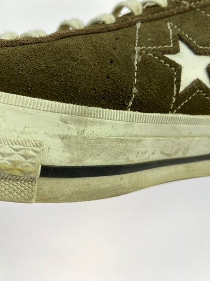【中古品】【メンズ】 CONVERSE コンバース ONE STAR J SUEDE 靴 シューズ スニーカー 162-260730-hu-10-min サイズ：9 カラー：ブラウン 万代Net店