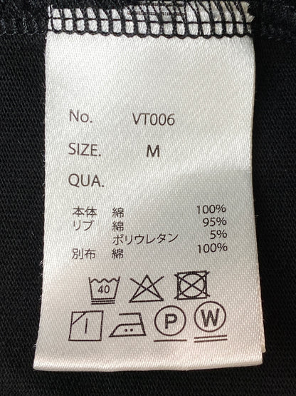 【中古品】【メンズ】 VITALIBERA ヴィータリベーラ LOGO TEE ロゴ Tシャツ 半袖Tシャツ トップス 142-260731-yn-30-min サイズ：M カラー：ブラック 万代Net店