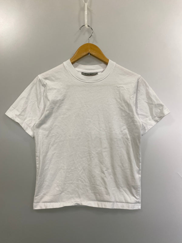 【中古品】【メンズ】 VITALIBERA ヴィータリベーラ LOGO TEE ロゴ Tシャツ 半袖Tシャツ トップス 142-260731-yn-31-min サイズ：M カラー：ホワイト 万代Net店