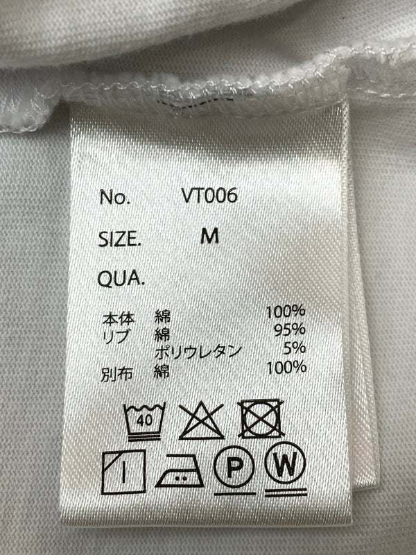 【中古品】【メンズ】 VITALIBERA ヴィータリベーラ LOGO TEE ロゴ Tシャツ 半袖Tシャツ トップス 142-260731-yn-31-min サイズ：M カラー：ホワイト 万代Net店