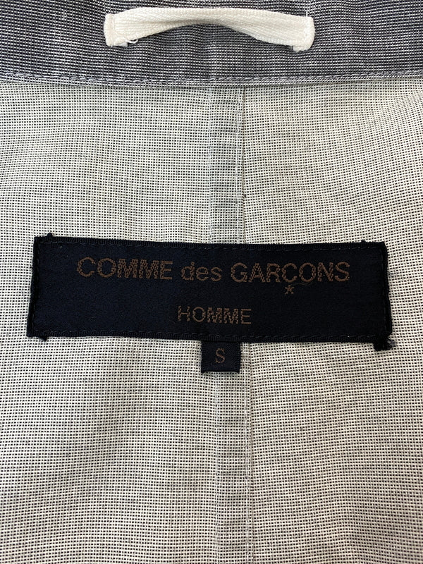 【中古品】【メンズ】 COMME DES GARCONS HOMME コムデギャルソンオム TAILORED JACKET HJ 10016S 3B テーラードジャケット ライトアウター 140-260731-yn-16-min サイズ：S カラー：グレー 万代Net店
