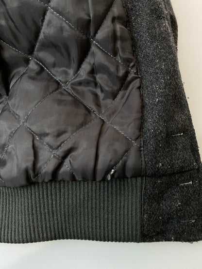 【中古品】【メンズ】 BUTWIN バトウィン 80-90's NEW YORK YANKEES WOOL STADIUM JACKET 80-90年代 ウール スタジアムジャケット スタジャン アウター 146-260731-yn-15-min サイズ：M カラー：ダークグレー 万代Net店