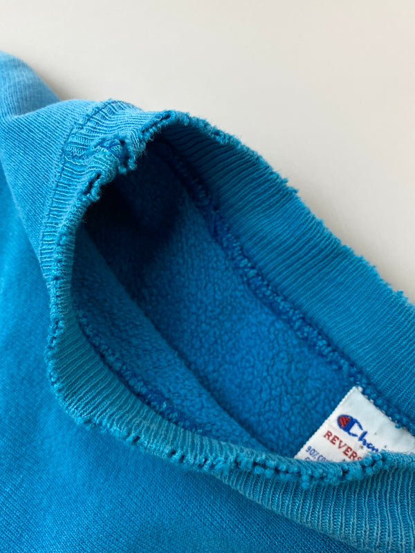 【現状渡し品】【メンズ】 CHAMPION チャンピオン 90's REVERSE WEAVE SWEATSHIRT 90年代 リバースウィーブ スウェットシャツ トレーナー トップス 146-260731-yn-25-min サイズ：L カラー：ライトブルー 万代Net店